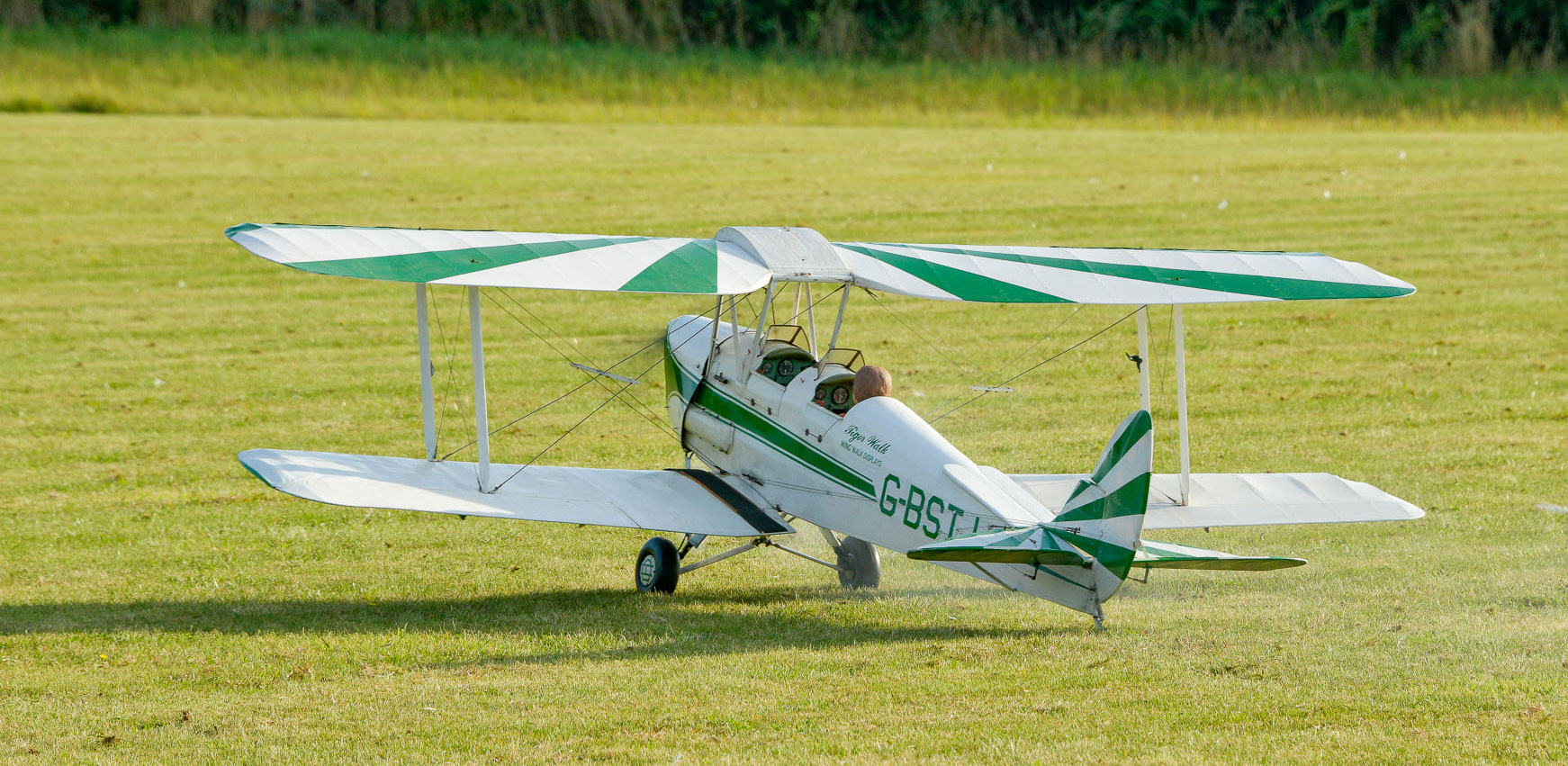 Binham Aero Modellers Large scale model plane flying in Binham, Norfolk